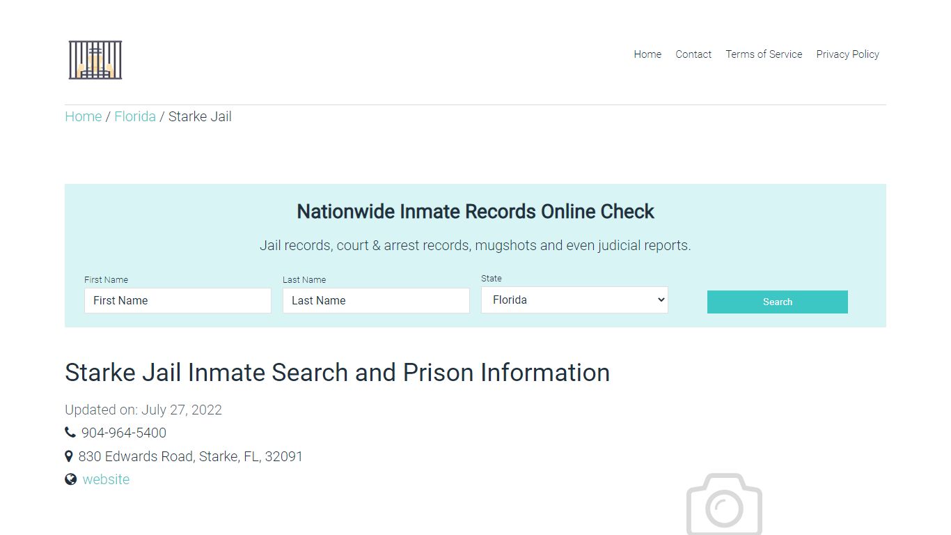 Starke Jail Inmate Search and Prison Information - Shoshone County, Idaho